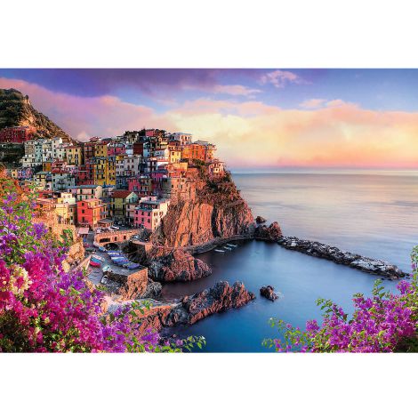 Puzzle Trefl 1500el Widok na miasteczko Manarola - 2